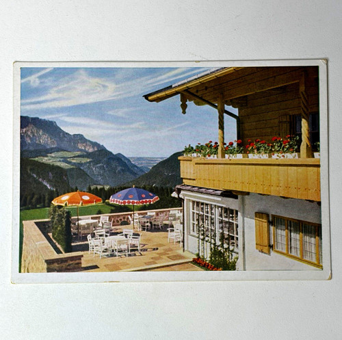 Vintage postcard obersalzberg - vintage,