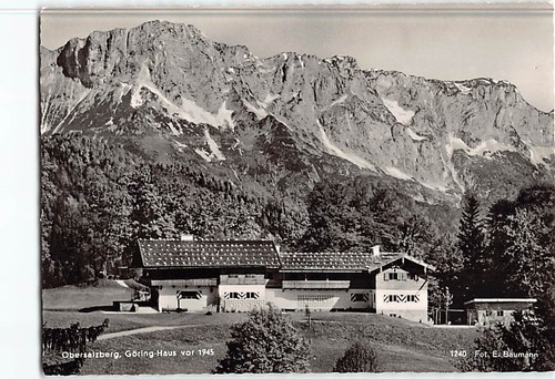 Postcard göring haus - göring,