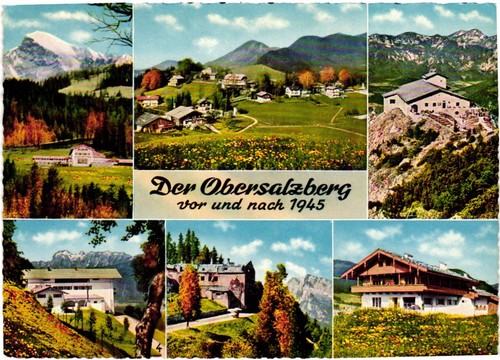 Postcard der obersalzberg - der, obersalzberg.