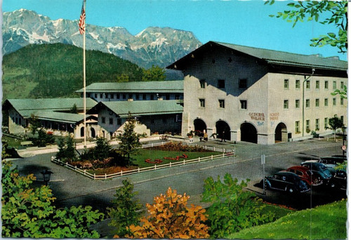Vintage postcard hotel - postcard,