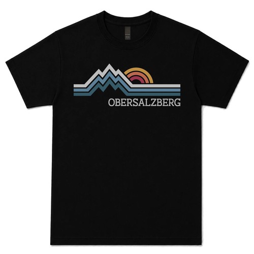 Obersalzberg retro logo - retro,