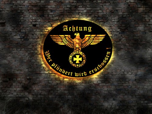 Wer plündert wird erschossen