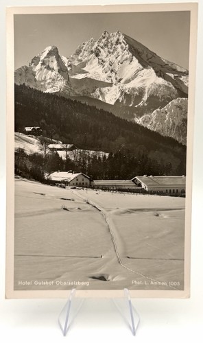 Wwii era rppc postcard hotel - wwii-era,