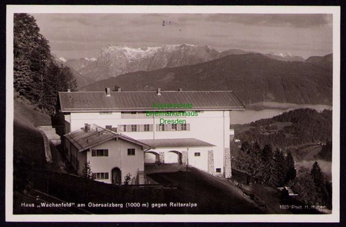 162565 haus wachenfeld - ak, am